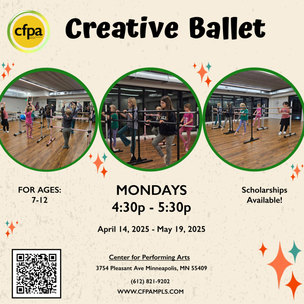 Creative Ballet Class Flyer